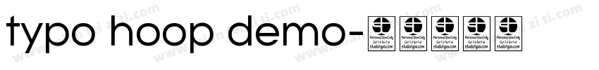typo hoop demo字体转换